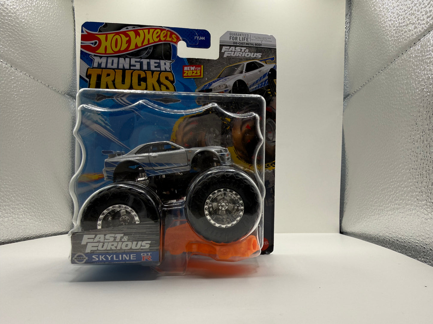 2023 Hot Wheels Monster Trucks Fast & Furious Nissan Skyline R34 GTR