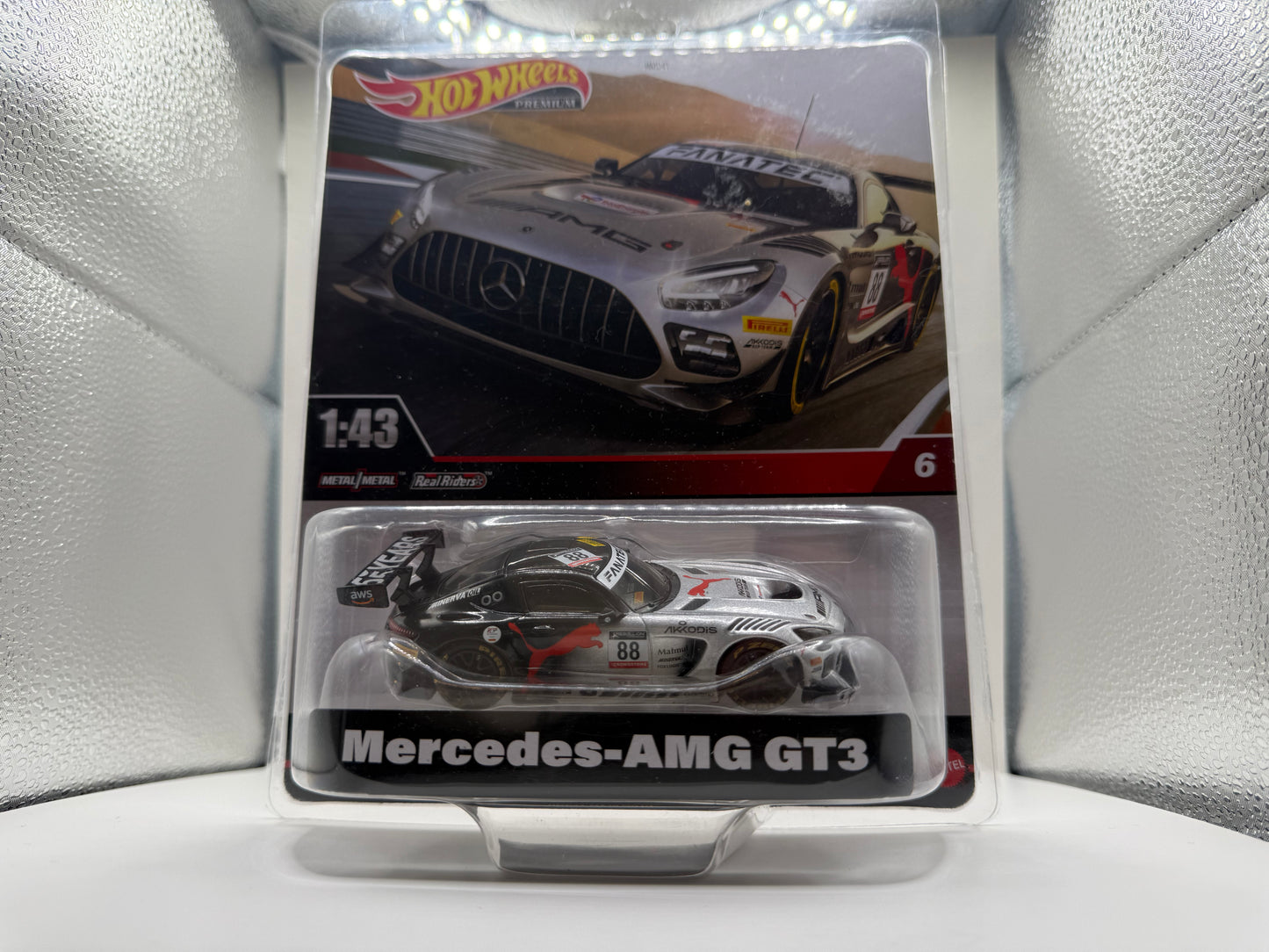 Hot Wheels Premium Real Riders Mercedes-AMG GT3