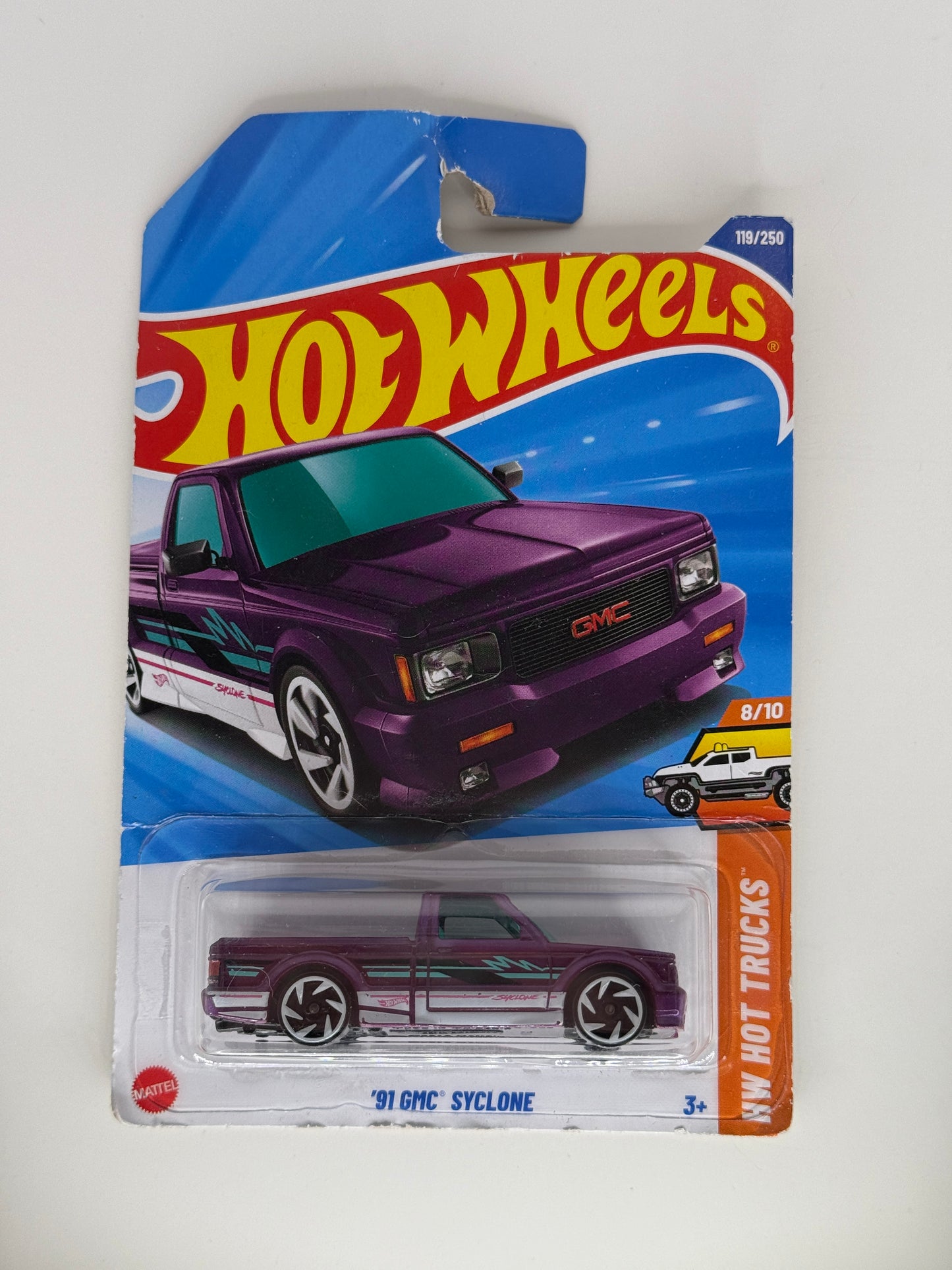 Hot Wheels HW Hot Trucks '91 GMC Syclone (119/250)