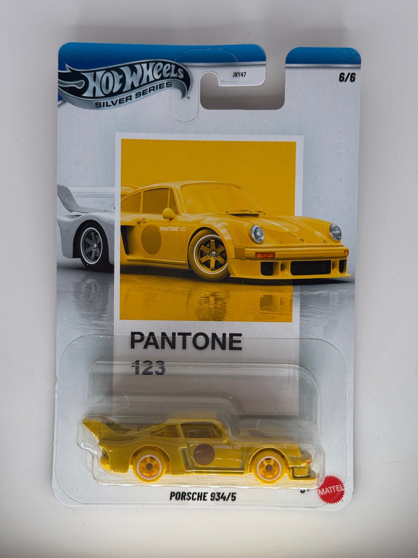 Hot Wheels Silver Series Pantone 123 Porsche 934/5 6/6