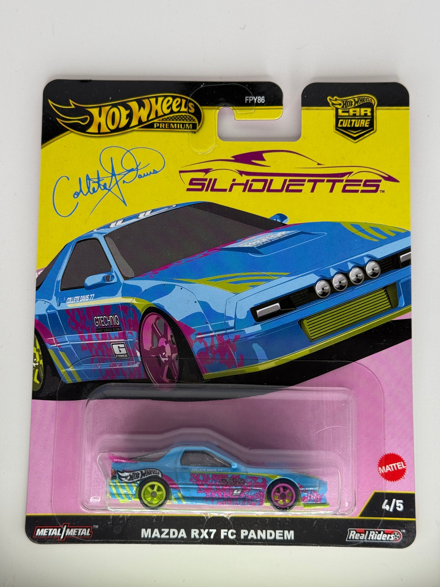 Hot Wheels Premium Car Culture Silhouettes Mazda RX7 FC Pandem 4/5