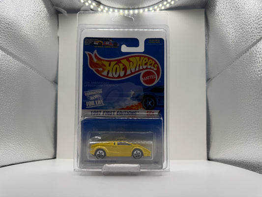 Hot Wheels 1997 Lamborghini 25th Anniversary Countach. VHTF! '97 First Editions